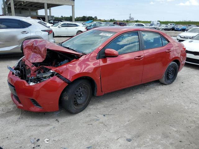 TOYOTA COROLLA L 2016 with VIN 5YFBURHE9GP385303 - Photo from auction