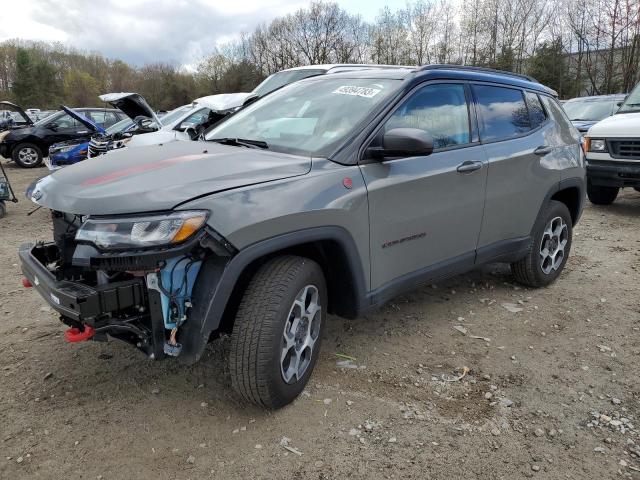 JEEP COMPASS TR 2022 with VIN 3C4NJDDB5NT190135 - Photo from auction