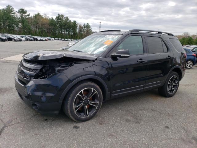 FORD EXPLORER S 2015 with VIN 1FM5K8GT8FGC59491 - Photo from auction