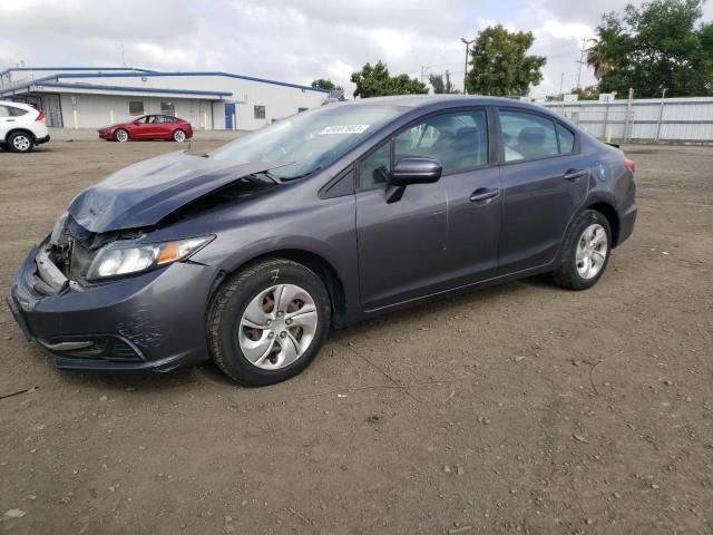 HONDA CIVIC LX 2015 with VIN 19XFB2F50FE264256 - Photo from auction