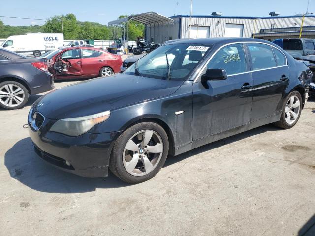 BMW 525 I 2007 with VIN WBANE53557CW65669 - Photo from auction