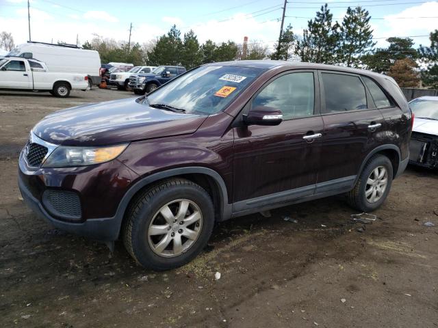 KIA SORENTO BA 2012 with VIN 5XYKT3A17CG199457 - Photo from auction
