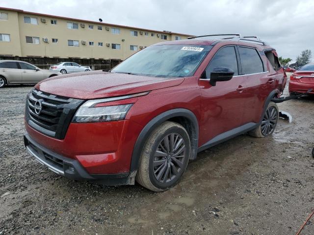 NISSAN PATHFINDER 2022 with VIN 5N1DR3CD5NC248429 - Photo from auction