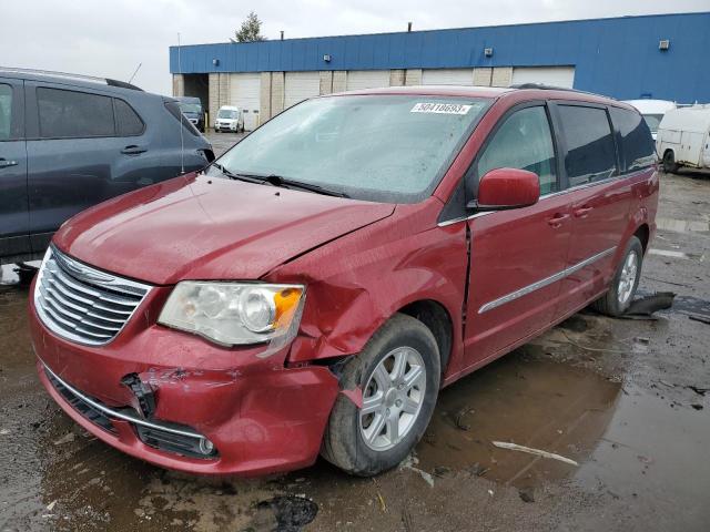CHRYSLER TOWN & COU 2012 with VIN 2C4RC1BGXCR326817 - Photo from auction
