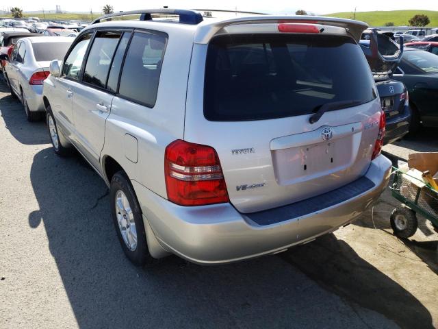 Photo 2 from auction – 2002 TOYOTA HIGHLANDER with VIN JTEHF21A920066503