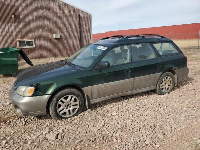 SUBARU LEGACY OUT 2001 with VIN 4S3BH675917663713 - Photo from auction