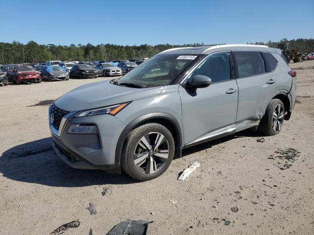 NISSAN ROGUE SL 2021 with VIN 5N1AT3CA3MC831087 - Photo from auction