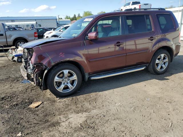 HONDA PILOT EXL 2012 with VIN 5FNYF4H51CB038917 - Photo from auction