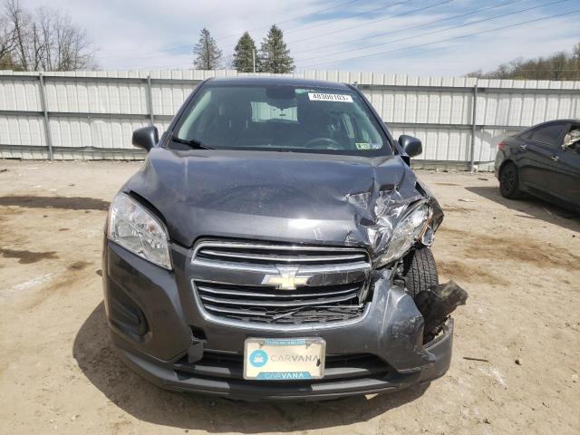 Photo 5 from auction – 2016 CHEVROLET TRAX LS with VIN 3GNCJNSB4GL214340