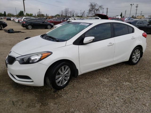 KIA FORTE LX 2014 with VIN KNAFX4A60E5187733 - Photo from auction