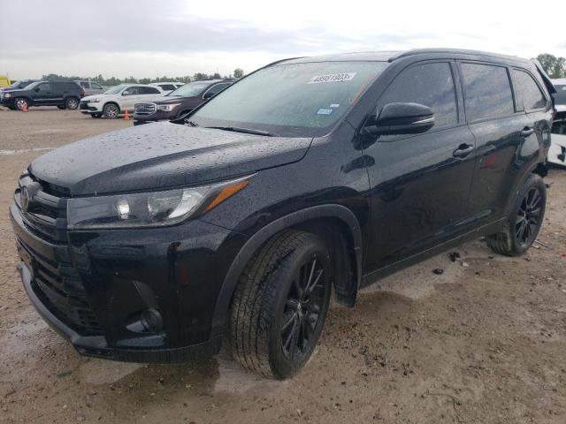TOYOTA HIGHLANDER 2019 with VIN 5TDKZRFH4KS330689 - Photo from auction