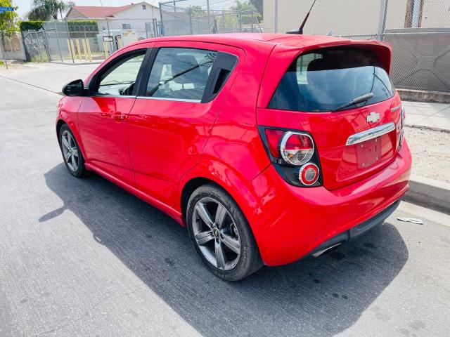 Photo 4 from auction – 2014 CHEVROLET SONIC RS with VIN 1G1JG6SB6E4174715