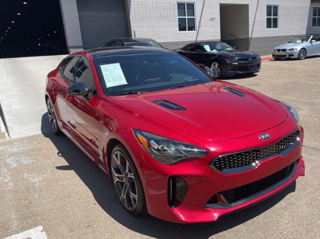 KIA STINGER GT 2018 with VIN KNAE55LC6J6010182 - Photo from auction