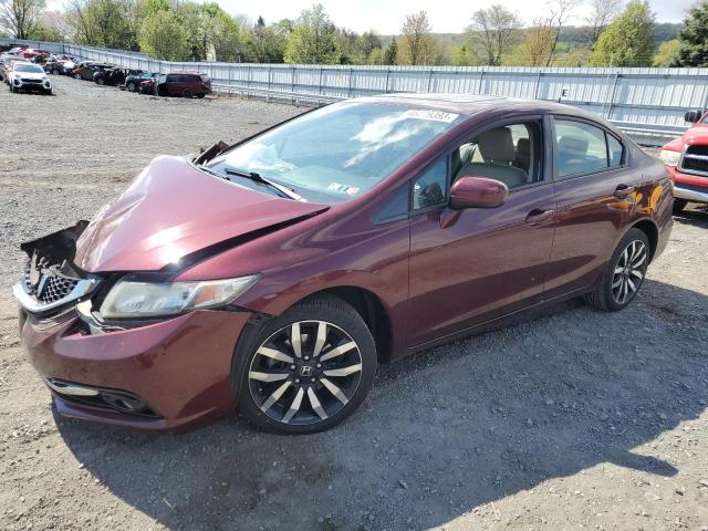 Photo 1 from auction – 2015 HONDA CIVIC EXL with VIN 2HGFB2F9XFH509802