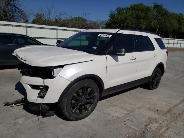FORD EXPLORER X 2018 with VIN 1FM5K7D80JGA24991 - Photo from auction
