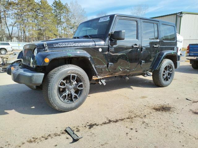 JEEP WRANGLER U 2017 with VIN 1C4HJWEG2HL647387 - Photo from auction