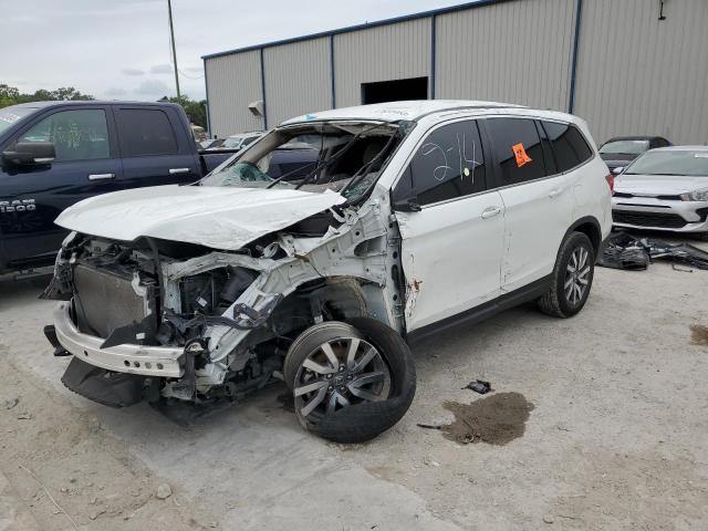 Photo 1 from auction – 2021 HONDA PILOT EX with VIN 5FNYF5H31MB027356