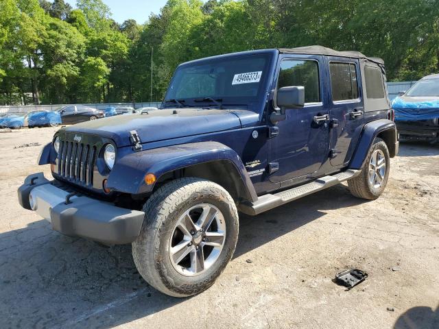 JEEP WRANGLER U 2013 with VIN 1C4HJWEG5DL576230 - Photo from auction