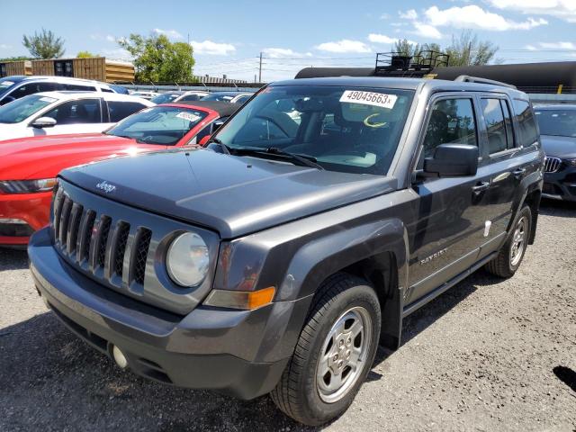 Photo 1 from auction – 2014 JEEP PATRIOT SP with VIN 1C4NJPBB0ED814725