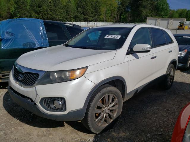 KIA SORENTO EX 2011 with VIN 5XYKU4A13BG017030 - Photo from auction