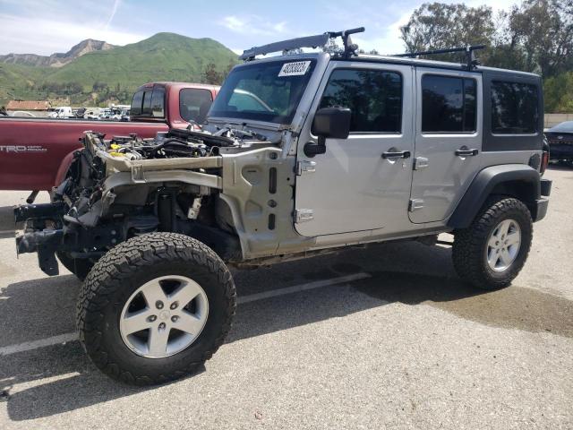 JEEP WRANGLER U 2017 with VIN 1C4BJWDG1HL661756 - Photo from auction