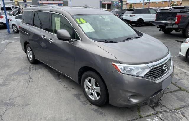 NISSAN QUEST S 2016 with VIN JN8AE2KP2G9153243 - Photo from auction