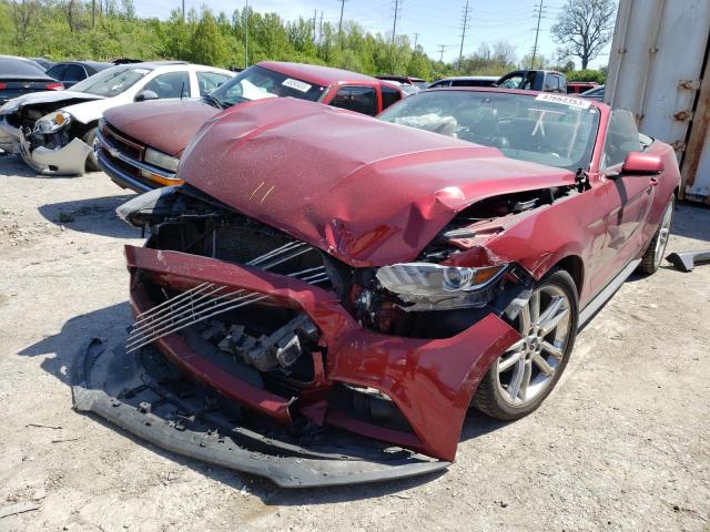 FORD MUSTANG 2017 with VIN 1FATP8UH8H5208350 - Photo from auction