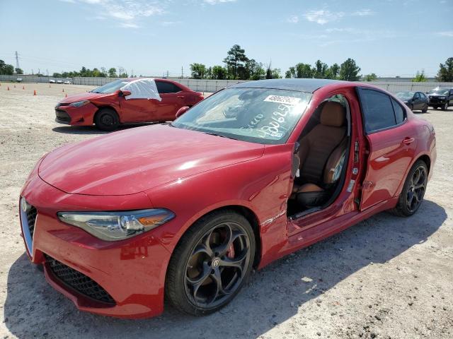 ALFA ROMEO GIULIA TI 2018 with VIN ZARFAECN7J7589588 - Photo from auction