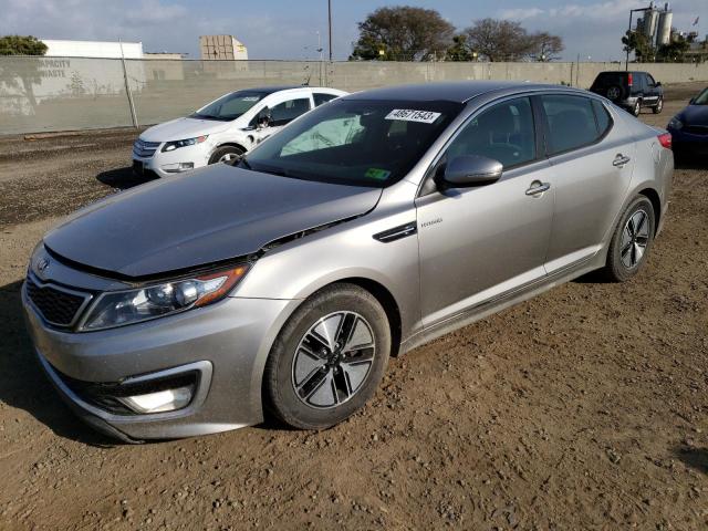 KIA OPTIMA HYB 2013 with VIN KNAGM4AD5D5048949 - Photo from auction