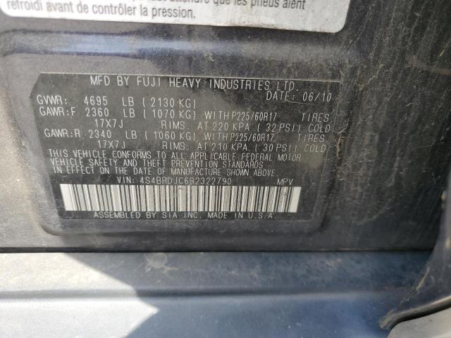 Photo 14 from auction – 2011 SUBARU OUTBACK 3. with VIN 4S4BRDJC6B2322790