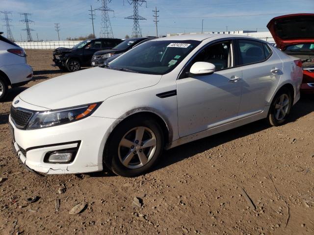 KIA OPTIMA LX 2014 with VIN 5XXGM4A73EG283148 - Photo from auction
