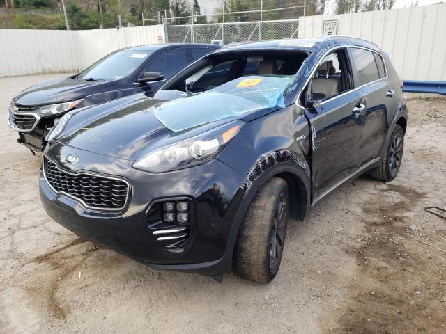 KIA SPORTAGE E 2019 with VIN KNDPNCAC6K7577586 - Photo from auction