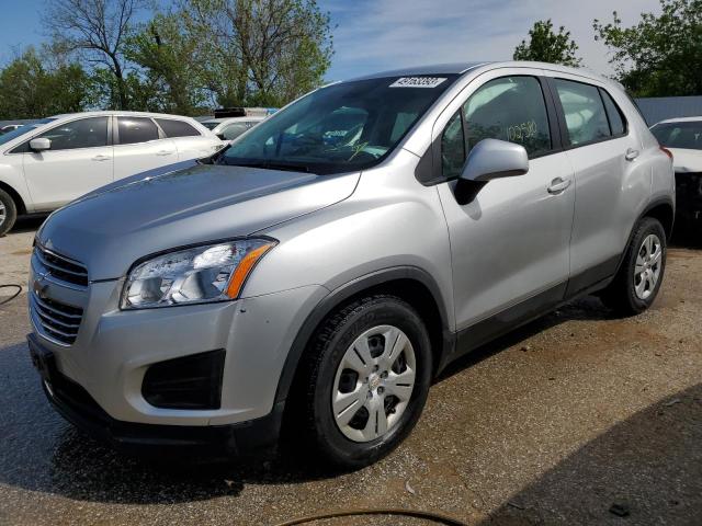 CHEVROLET TRAX LS 2015 with VIN KL7CJKSB0FB059192 - Photo from auction