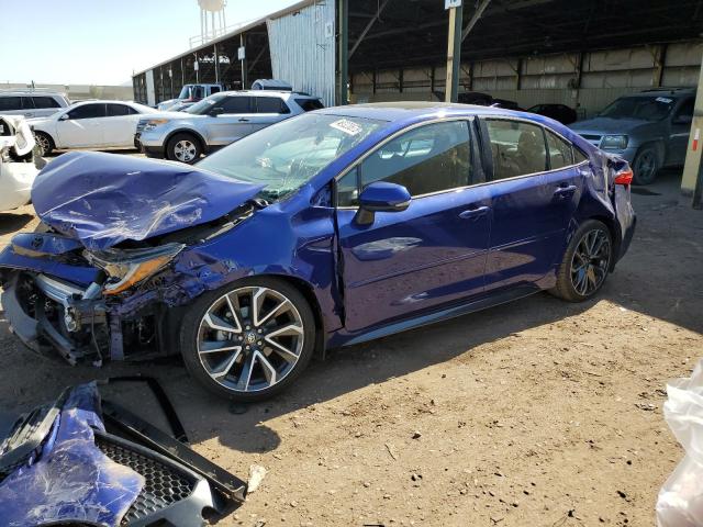 TOYOTA COROLLA SE 2022 with VIN 5YFM4MCE2NP121761 - Photo from auction