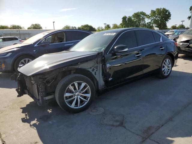 INFINITI Q50 BASE 2015 with VIN JN1BV7AP3FM342027 - Photo from auction