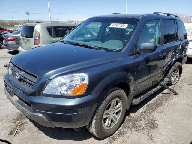 HONDA PILOT EX 2005 with VIN 5FNYF18475B066861 - Photo from auction