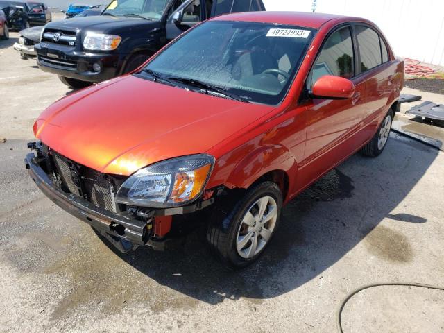 KIA RIO LX 2010 with VIN KNADH4A35A6680483 - Photo from auction