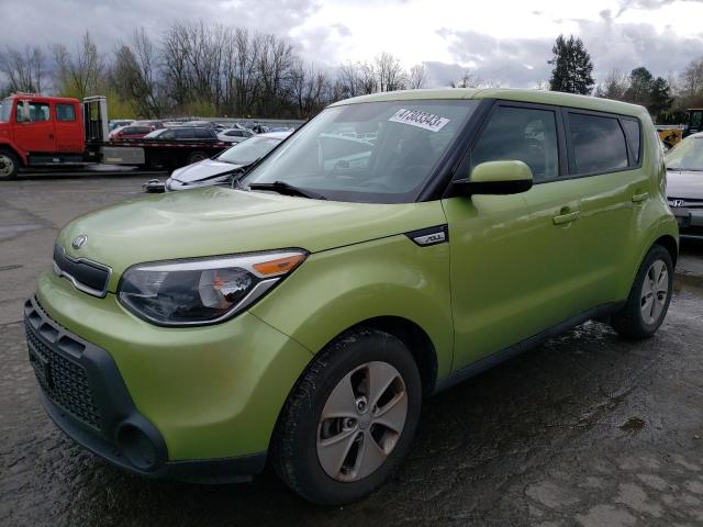 KIA SOUL 2015 with VIN KNDJN2A29F7770814 - Photo from auction
