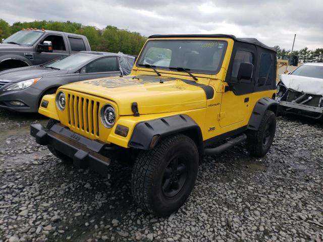 JEEP WRANGLER / 2002 with VIN 1J4FA29PX2P721322 - Photo from auction