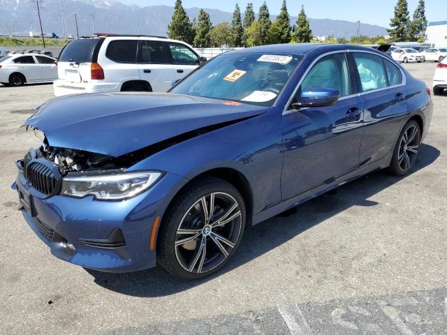 BMW 330I 2021 with VIN 3MW5R1J07M8B72325 - Photo from auction