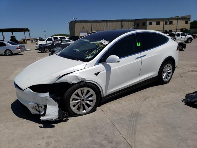 TESLA MODEL X 2017 with VIN 5YJXCDE25HF065656 - Photo from auction
