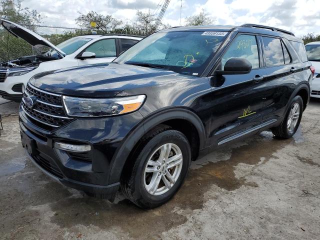 FORD EXPLORER X 2020 with VIN 1FMSK8DH9LGC84852 - Photo from auction