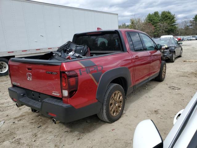Photo 3 from auction – 2022 HONDA RIDGELINE with VIN 5FPYK3F17NB000317
