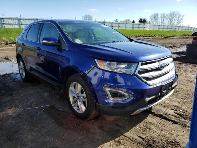 Photo 4 from auction – 2015 FORD EDGE SEL with VIN 2FMTK4J89FBB29022