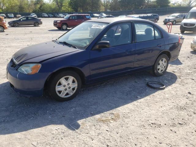 Photo 1 from auction – 2003 HONDA CIVIC LX with VIN 2HGES165X3H585082