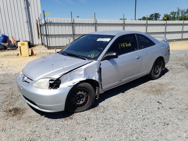 Photo 1 from auction – 2002 HONDA CIVIC LX with VIN 1HGEM21542L069972