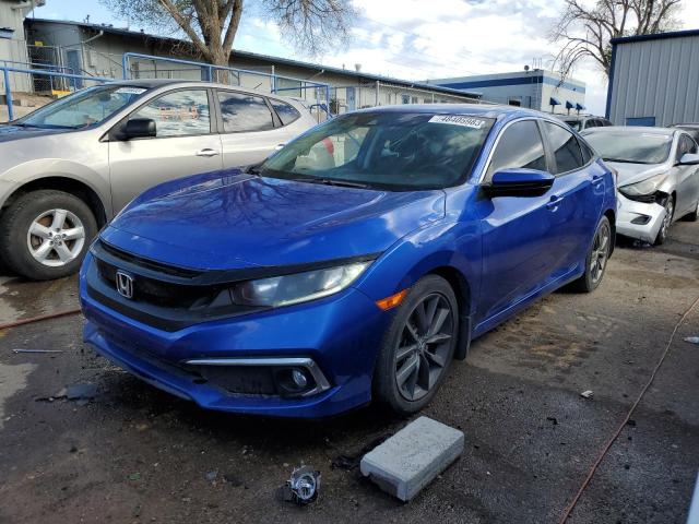 HONDA CIVIC EX 2019 with VIN 19XFC1F33KE006250 - Photo from auction