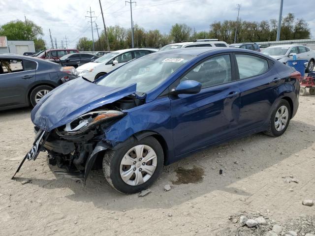 HYUNDAI ELANTRA SE 2016 with VIN 5NPDH4AE3GH752560 - Photo from auction