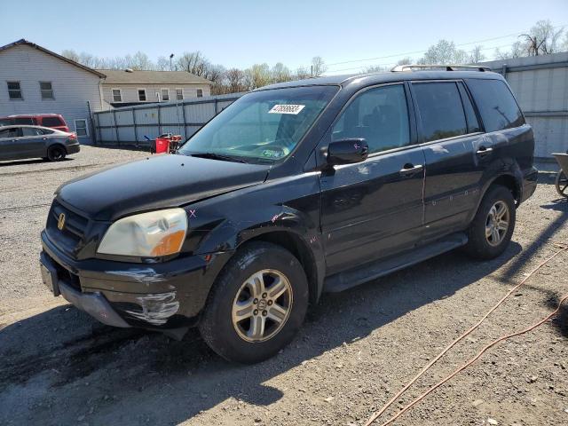 HONDA PILOT EXL 2005 with VIN 2HKYF18695H559315 - Photo from auction