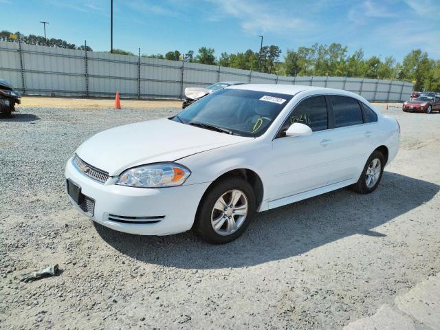 CHEVROLET IMPALA LS 2013 with VIN 2G1WF5E30D1261995 - Photo from auction